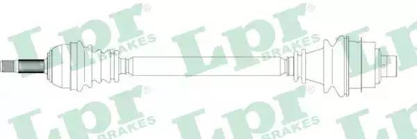 Приводной вал DS39046 LPR