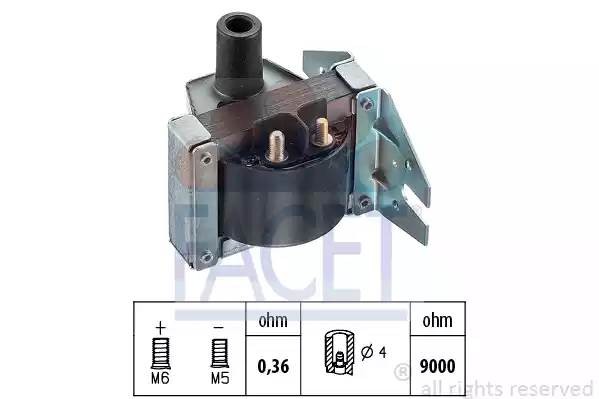 Катушка зажигания 9.6012 FACET