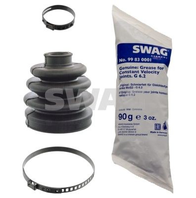 Комплект пылника, приводной вал 82 91 7084 SWAG