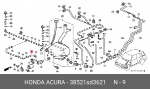 Деталь 38521SD3621 HONDA