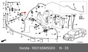 Деталь 90316SM5G03 HONDA