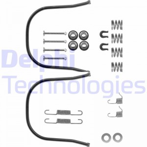 Комплектующие, тормозная колодка LY1050 DELPHI