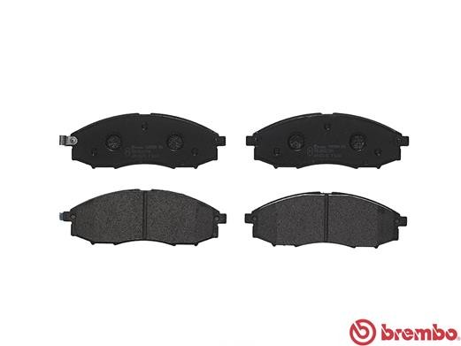 Комплект тормозных колодок, диско P56049 BREMBO