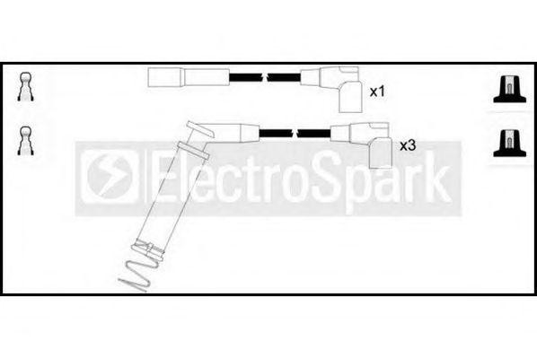 Ккомплект проводов зажигания OEK123 STANDARD