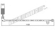 Сигнализатор, износ тормозных колодок SU156 TRUSTING
