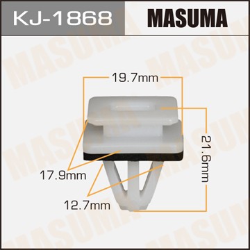 Клипса крепежная KJ1868 MASUMA