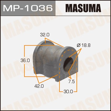 Втулка стабилизатора MP1036 MASUMA