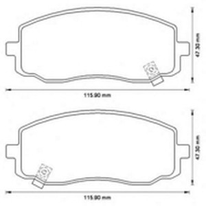 Комплект тормозных колодок, диско 572526B BENDIX JURID