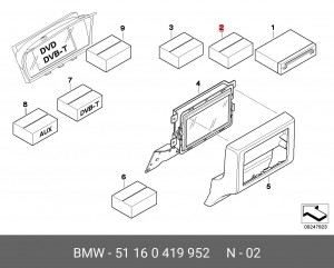 Деталь 51 16 0 419 952 BMW