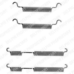 Комплектующие, тормозная колодка LY1027 DELPHI