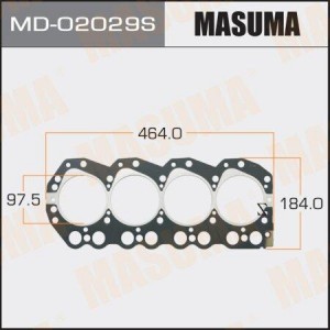 Прокладка ГБЦ MD-02029S MASUMA