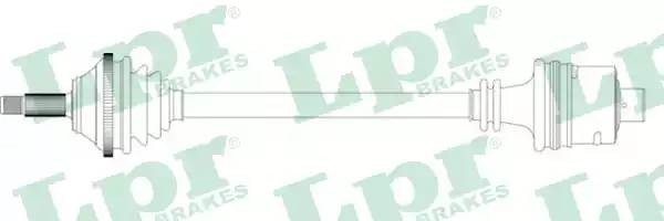 Приводной вал DS39056 LPR