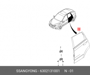 Деталь 6302131001 SSANG YONG
