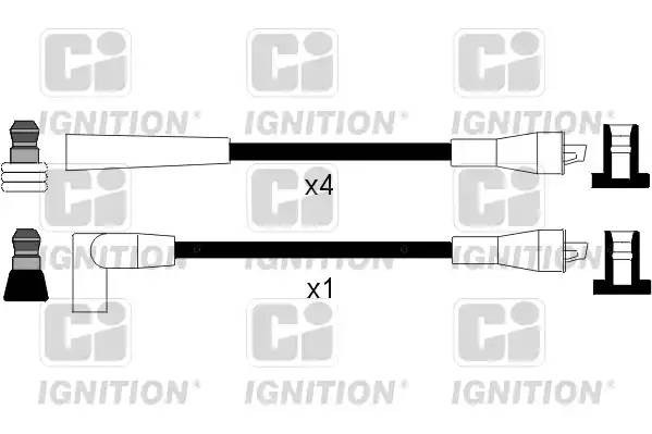 Ккомплект проводов зажигания XC1071 QUINTON HAZELL