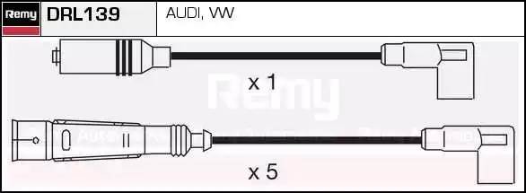 Ккомплект проводов зажигания DRL139 DELCO REMY