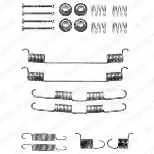 Комплектующие, тормозная колодка LY1204 DELPHI
