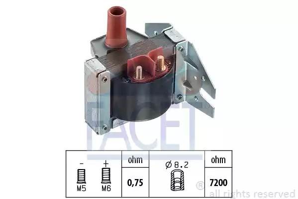 Катушка зажигания 9.6069 FACET
