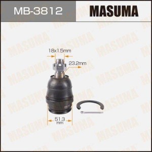 Опора шаровая подвески MB-3812 MASUMA