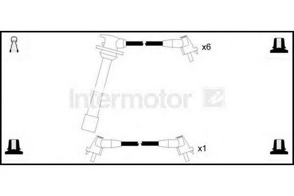Ккомплект проводов зажигания 73596 STANDARD