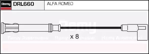 Ккомплект проводов зажигания DRL660 DELCO REMY