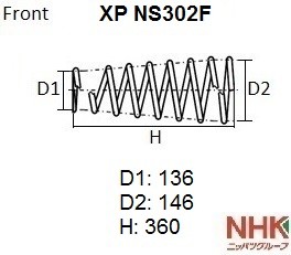 Деталь XPNS302F NHK