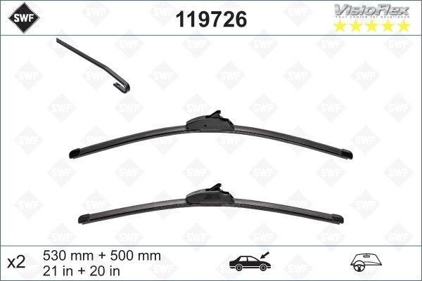 Щетка стеклоочистителя 119726 SWF
