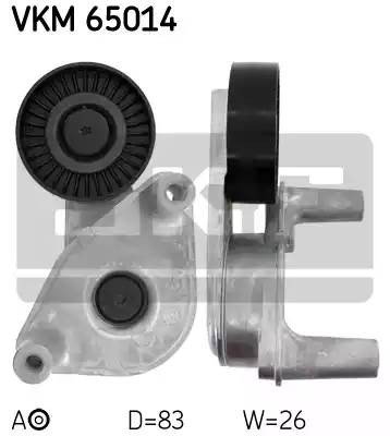 Натяжной ролик, поликлиновой  ремень VKM65014 SKF