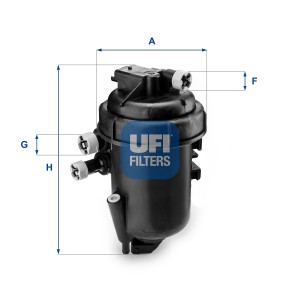 Топливный фильтр 55.084.00 UFI