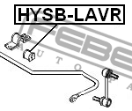 Втулка стабилизатора HYSB-LAVR FEBEST