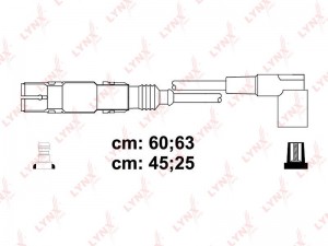 Провода высоковольтные системы зажигания (комплект) SPC8036 LYNXAUTO