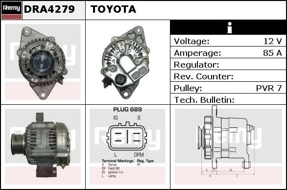 Рулевой механизм DSR827L DELCO REMY