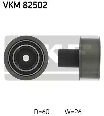 Паразитный / Ведущий ролик, зубчатый ремень VKM82502 SKF