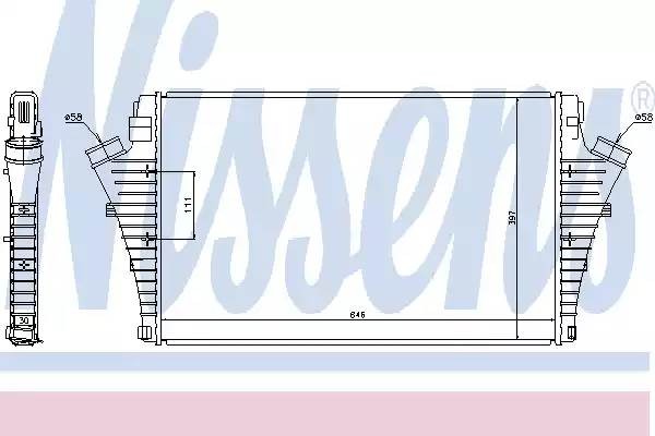 Интеркулер 96684 NISSENS