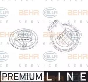 Блок управления, отопление / вентиляция 5HL 351 321-301 HELLA