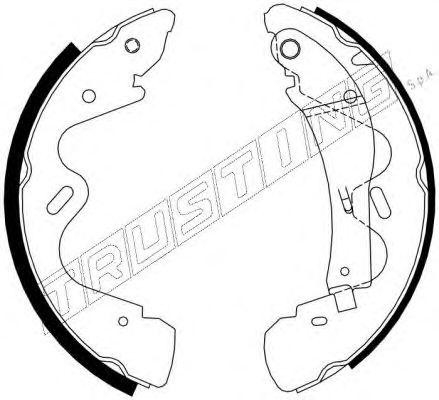 Комплект тормозных колодок 7305 TRUSTING