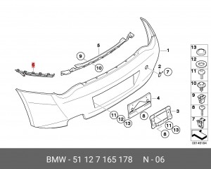 Деталь 51 12 7 165 178 BMW