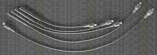 Ккомплект проводов зажигания 88607255 TRISCAN