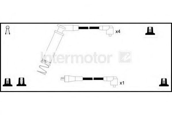 Ккомплект проводов зажигания 73316 STANDARD