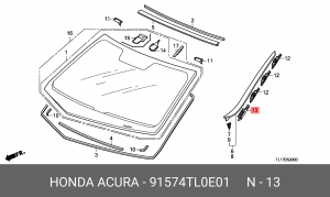 Деталь 91574TL0E01 HONDA