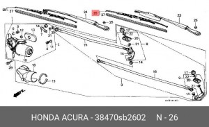 Деталь 38470SB2602 HONDA