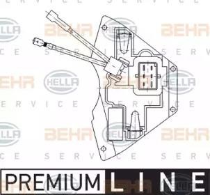 Блок управления, отопление / вентиляция 5HL 351 321-171 HELLA