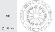 Корзина сцепления DHC03 VALEO PHC