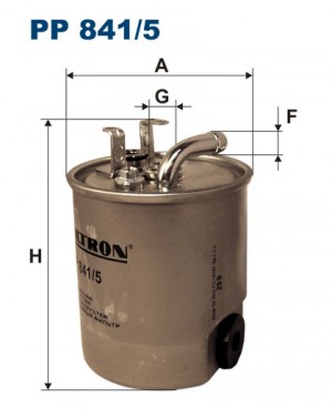 Фильтр топливный PP8415 FILTRON