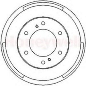 Тормозной барабан 329039B BENDIX JURID