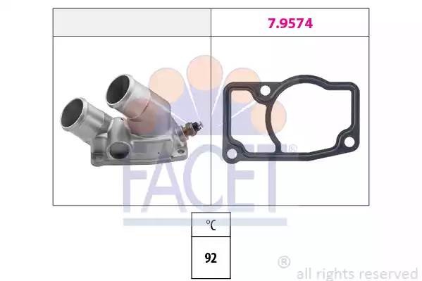 Термостат, охлаждающая жидкость 7.8345 FACET