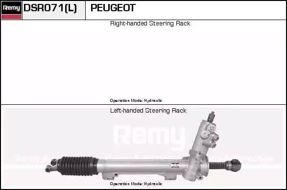 Рулевой механизм DSR071L DELCO REMY