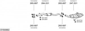 Катализатор 099771 BOSAL