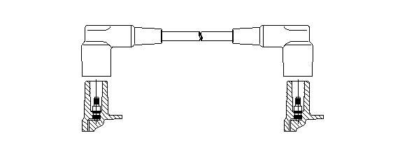 Провод зажигания 18230 BREMI