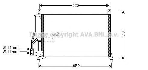 Испаритель кондиционера OL5231 AVA