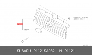Деталь 91121SA082 SUBARU